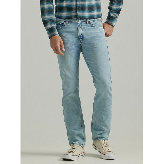 Lee Men's Legendary Denim Five Pocket Slim Straight Jeans