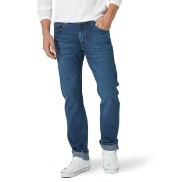 Lee Men's Straight Tapered Denim Jean - Walmart.com