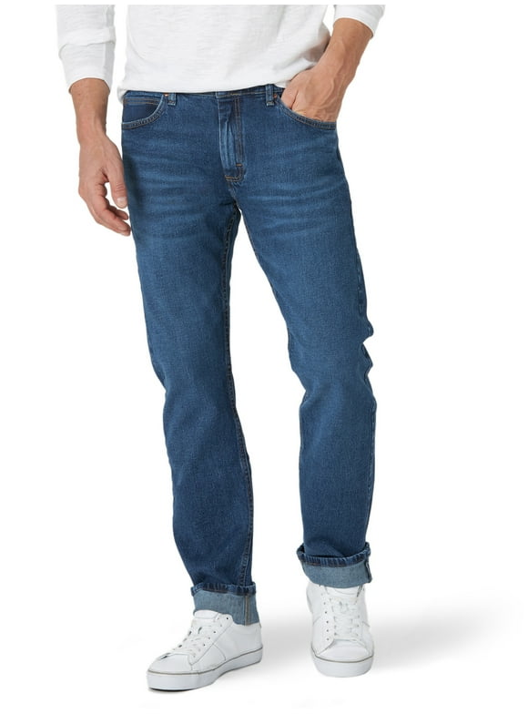 lee slim straight jeans