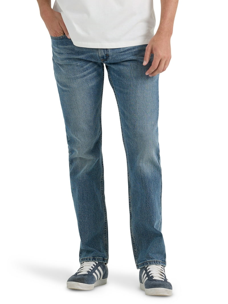 Lee Men's Legendary Denim Five Pocket Slim Straight Jeans