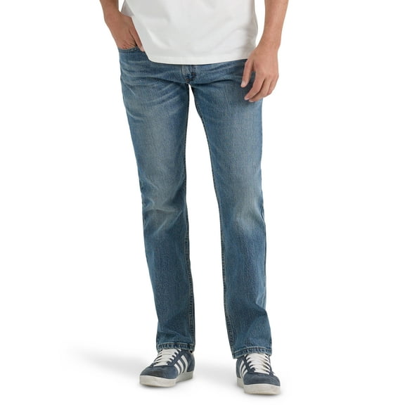 Lee Men's Legendary Denim Five Pocket Slim Straight Jeans