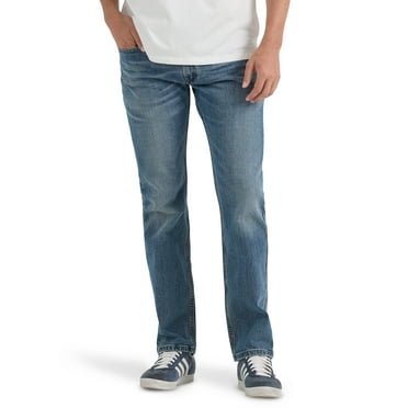Lee Men's Legendary Denim Five Pocket Slim Straight Jeans