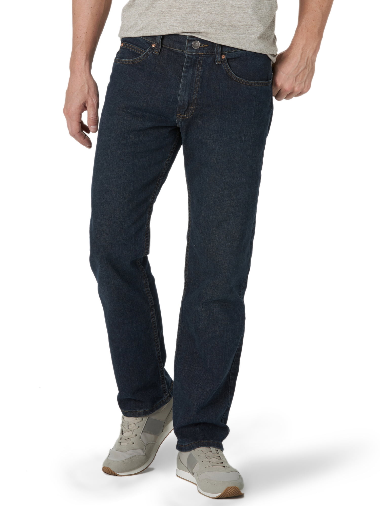 Lee Men's Legendary Denim Regular Straight Five Pocket Jeans