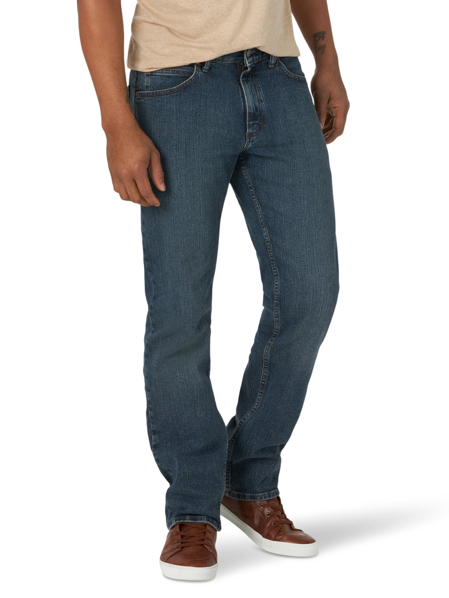 Lee Men's Legendary Denim Regular Straight Five Pocket Jeans