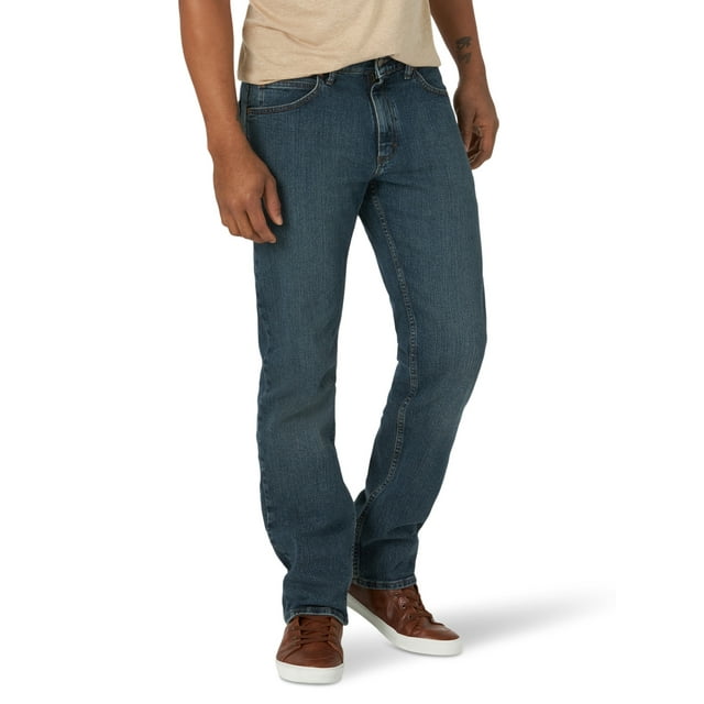 Lee Men's Legendary Denim Regular Straight Five Pocket Jeans - Walmart.com