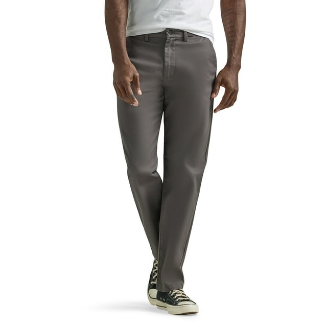 Lee® Men's Legendary Flat Front Relaxed Straight Pant with Wrinkle Resist