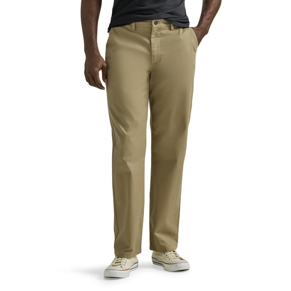 Lee® Men's Legendary Flat Front Relaxed Straight Pant with Wrinkle Resist