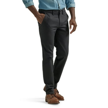 Lee® Men's Legendary Flat Front Slim Straight Pant with Wrinkle Resist