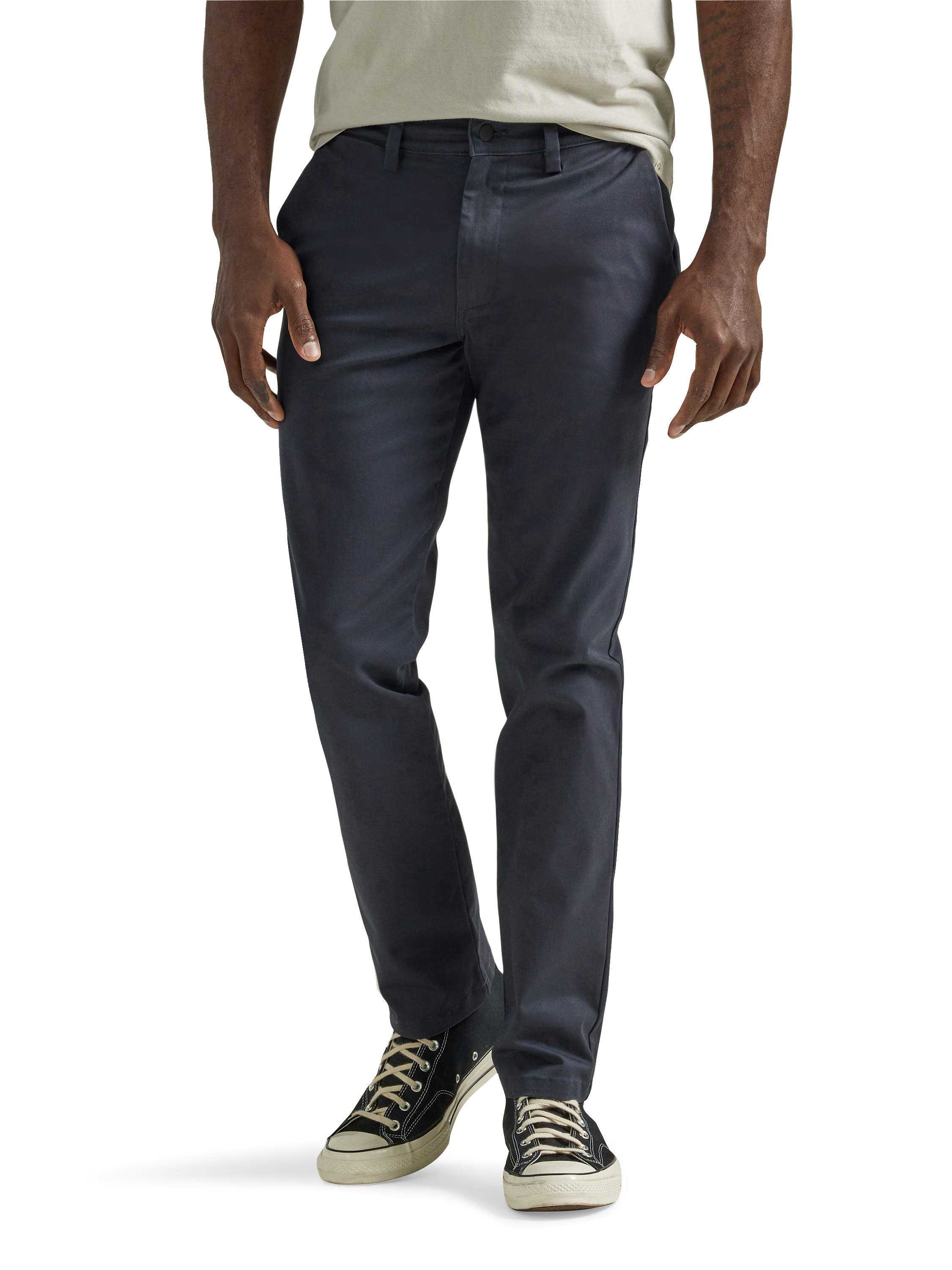 Lee® Men's Legendary Flat Front Slim Straight Pant with Wrinkle Resist