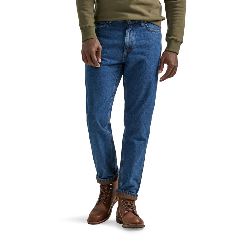 Lee flannel best sale lined jeans