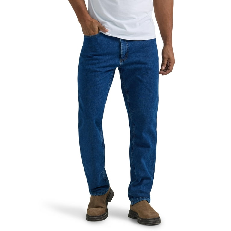 Lee Men s Legendary Fleece Lined Relaxed Straight Jean Walmart