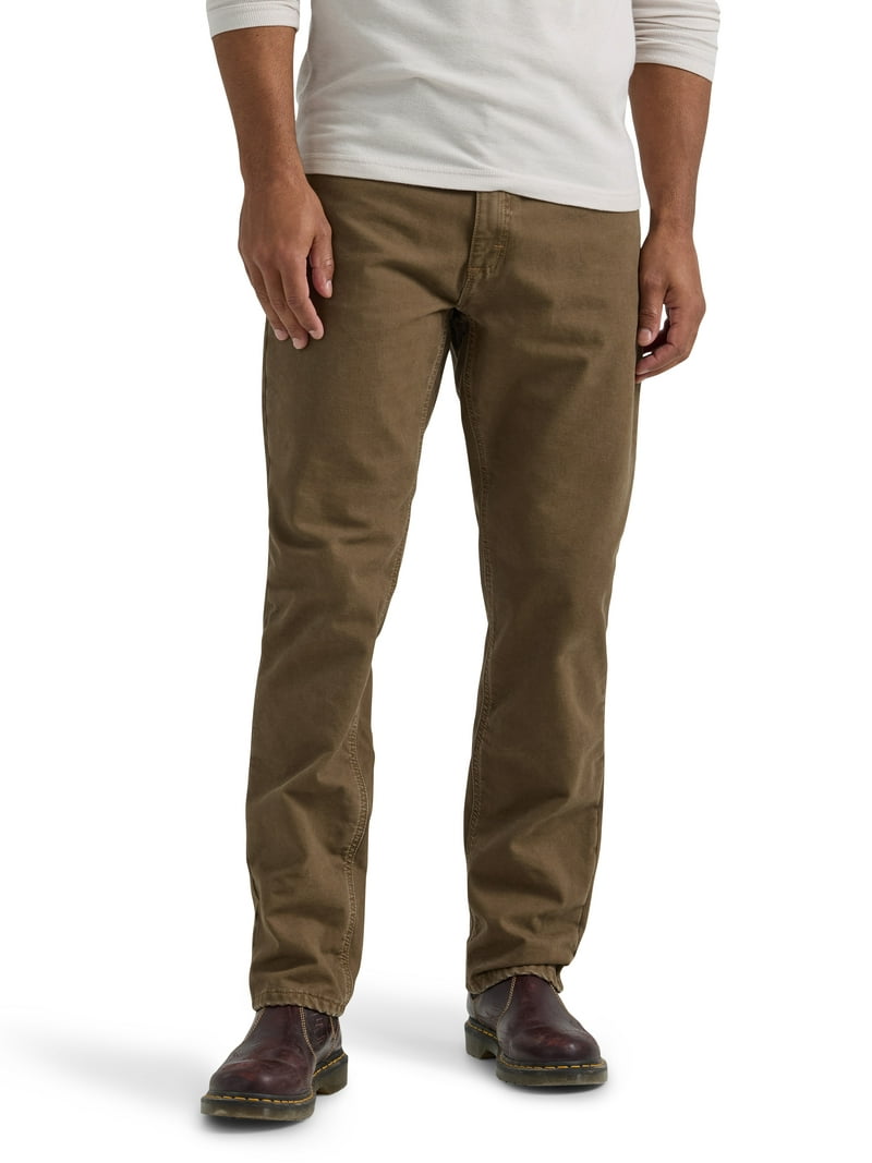 Lee® Men's Legendary Fleece-Lined Relaxed Straight Jean - Walmart.com