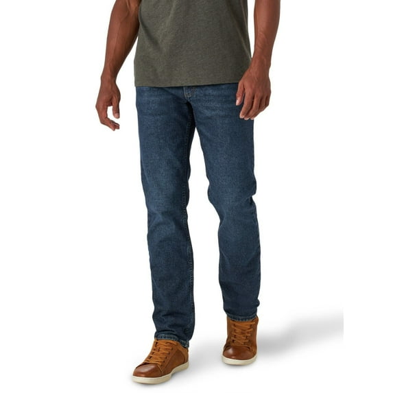 Lee Men's Legendary Regular Fit Tapered Leg Jean Aegean Sea Denim Comfort New