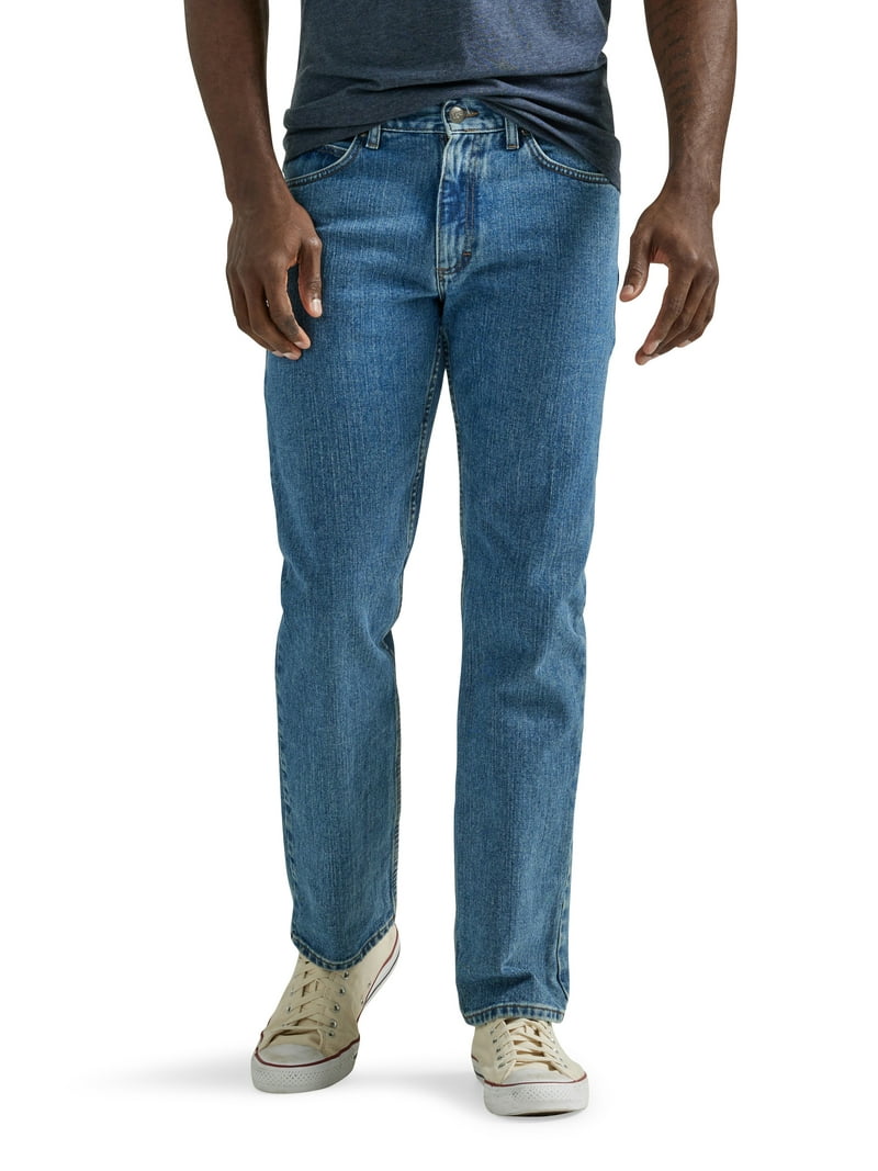 Lee Men's Legendary Regular Straight Jean Premium Cotton Modern