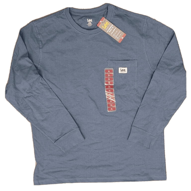 T-shirt Vintage LEE DENIM - Taille XL, Couleur Blanc, Manches Courtes, Occasion En Très Bon État