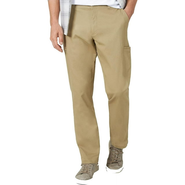 CHARBONNIER Men's Chino Shorts - 100% Cotton, 10" Inseam, Army Color | Performance Comfort Shorts For Everyday Wear