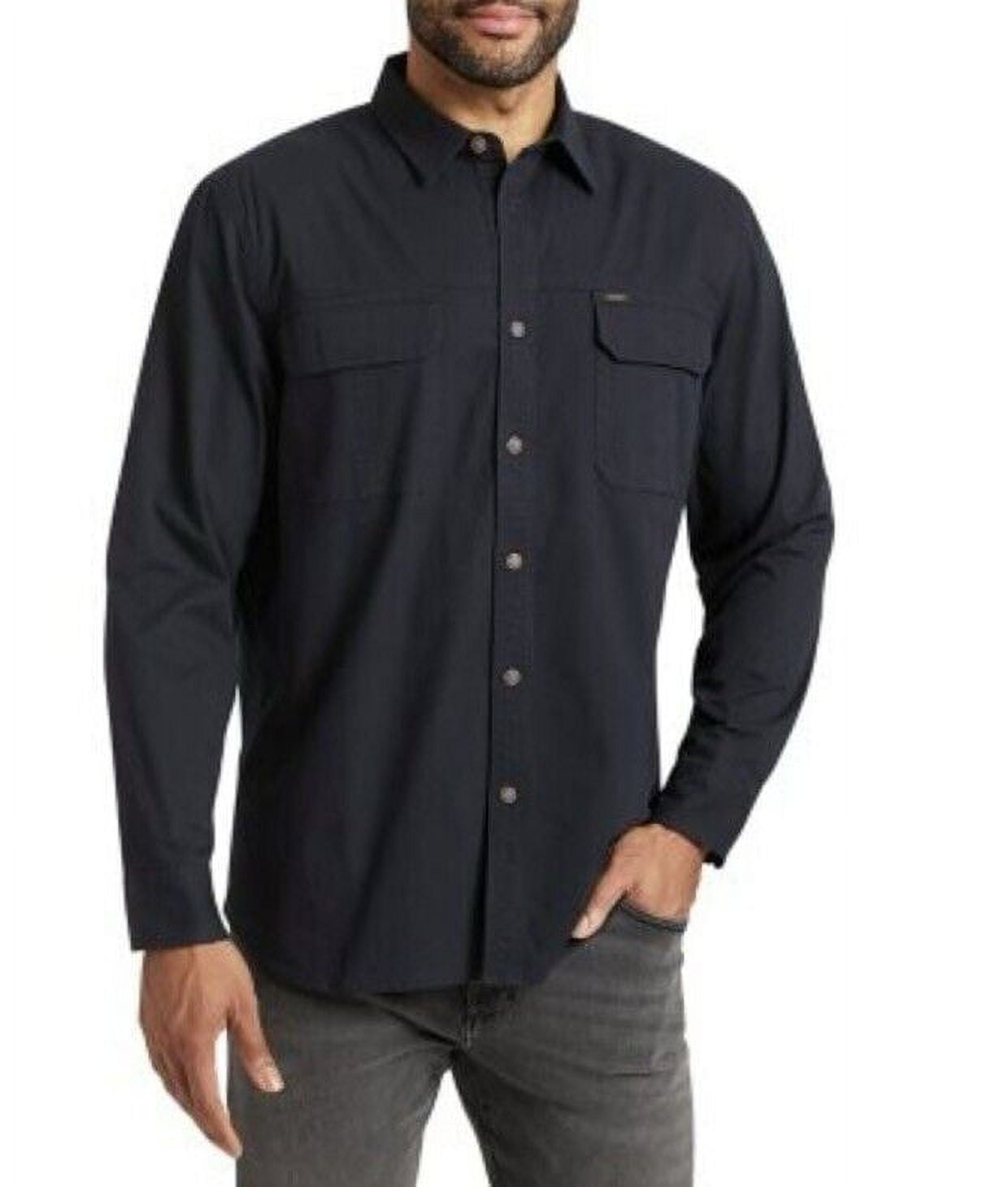 Lee Men's Premium Select Classic Fit Canvas Utility Button Down