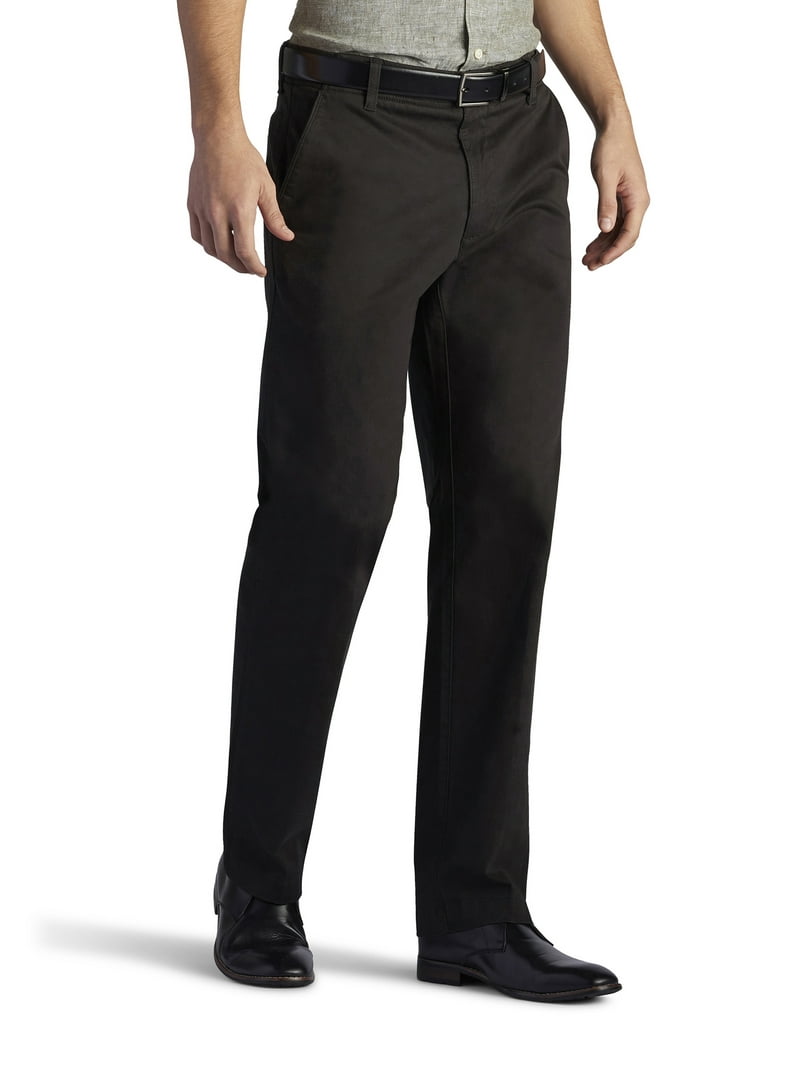 Lee Men's Extreme Comfort Black Khaki Pants