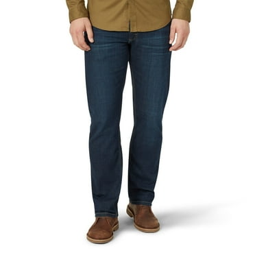 Lee Men's Premium Select Regular Fit Straight Leg Jean Dark Denim Bowery New