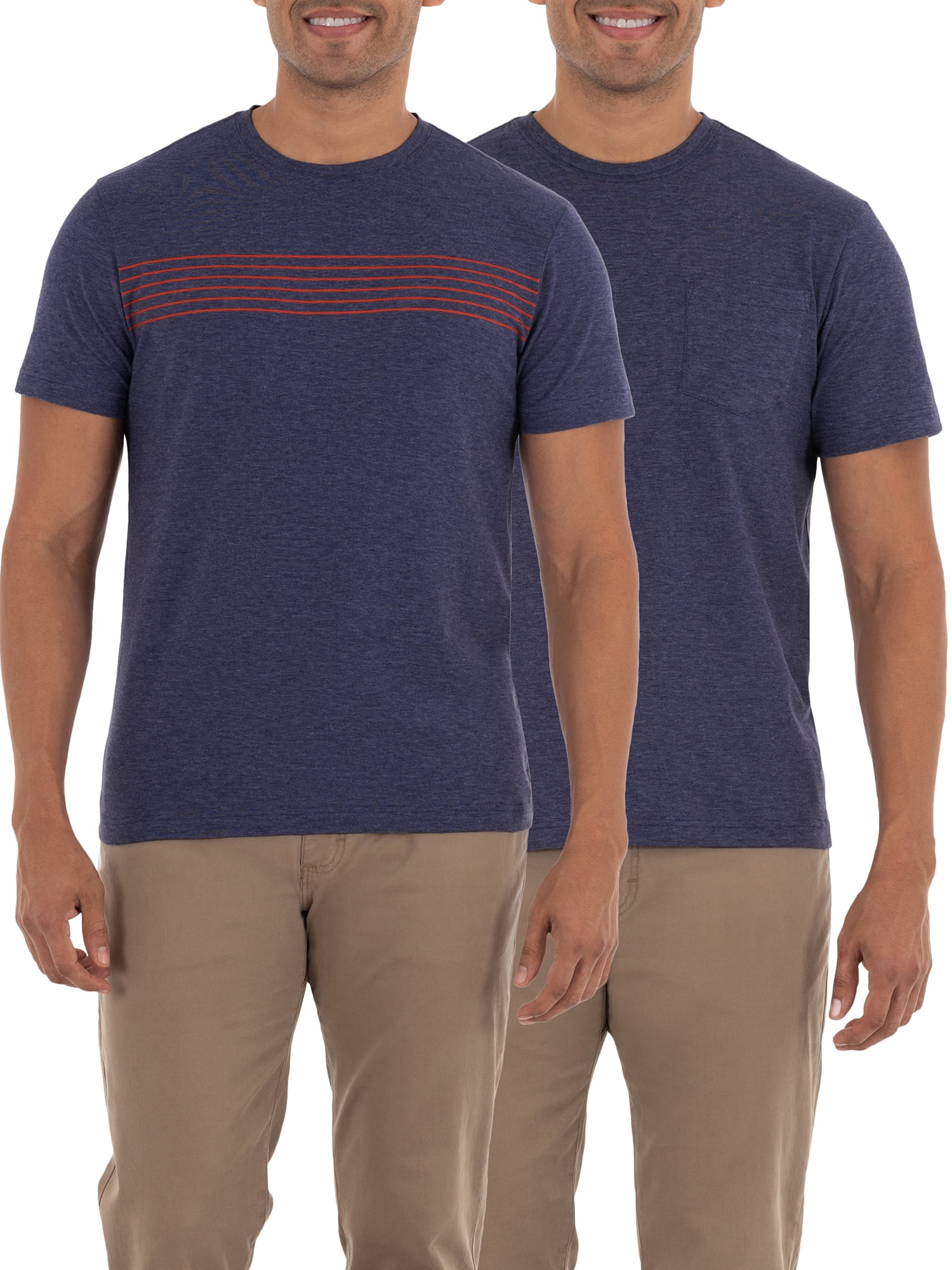 2 T-Shirt, Pack Premium Men\'s Lee
