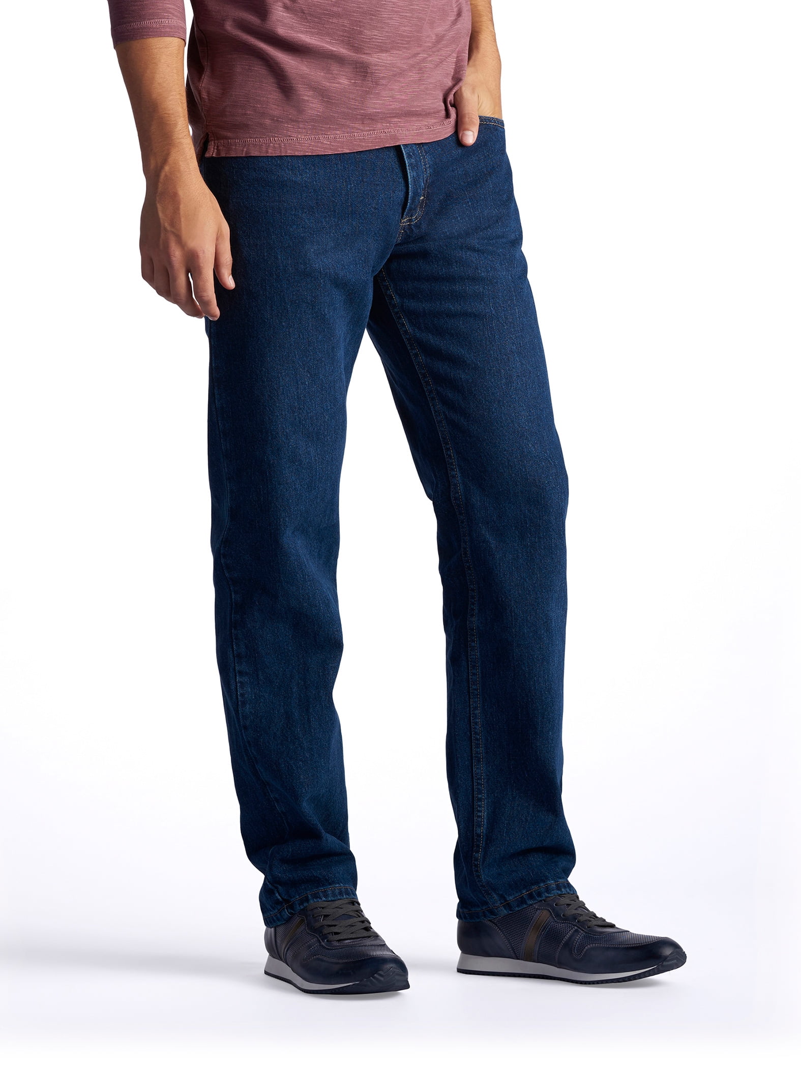Lee Men's Regular Fit Straight Leg Jeans - Walmart.com