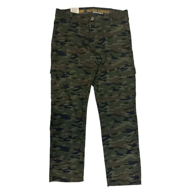 Lee Men's Regular Fit Straight Leg Motion Stretch Cargo Performance Pant (Frontier Camo, 40x32) - Walmart.com Lee Men's Regular Fit Straight Leg Motion Stretch Cargo Performance Pant (Frontier Camo, 40x32) - Walmart.com