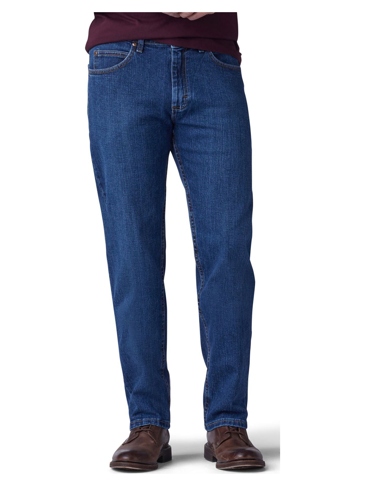 Lee Men's Regular Fit Straight Leg Stretch Jeans - image 1 of 3