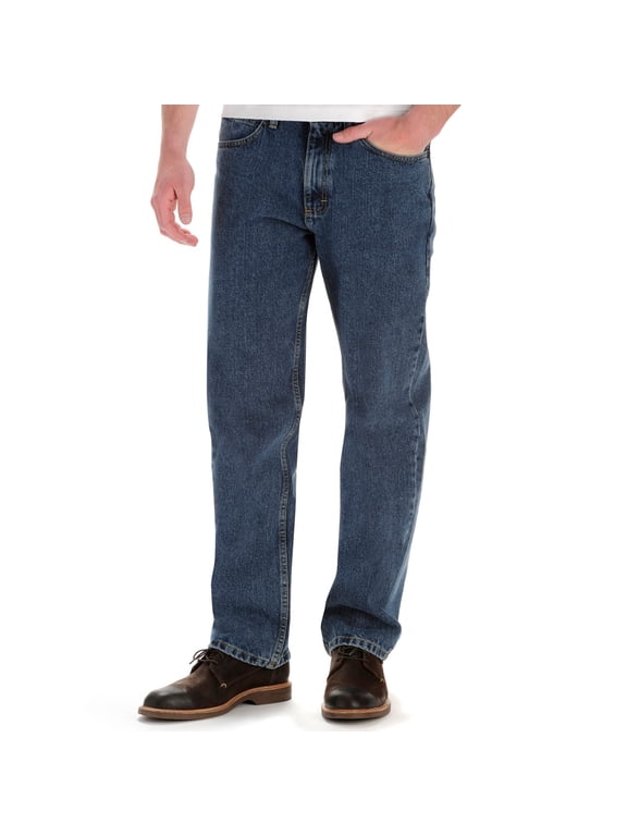 Men's Relaxed Fit Straight Leg Jeans