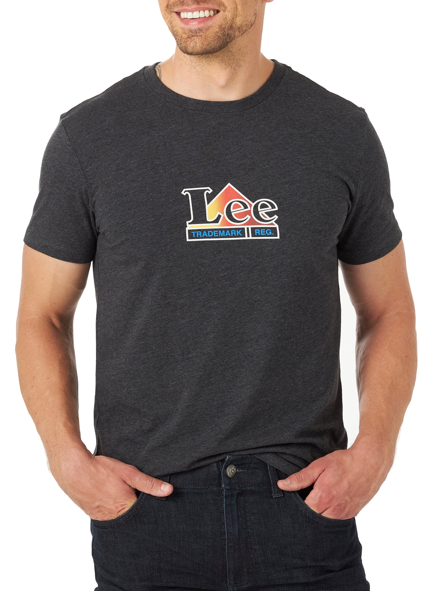 Lee Men's Short Sleeve Crew Graphic Tee Shirt