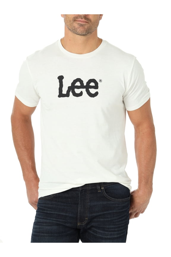 Men's Short Sleeve Crew Neck Logo Tee