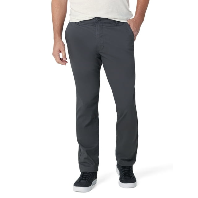 Lee Men's Slim Straight Active Stretch Pant - Elastic Waistband