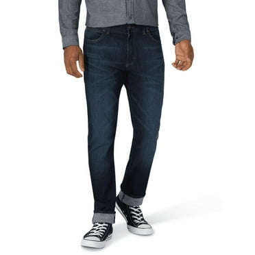 Lee Men's Straight Tapered Denim Jean