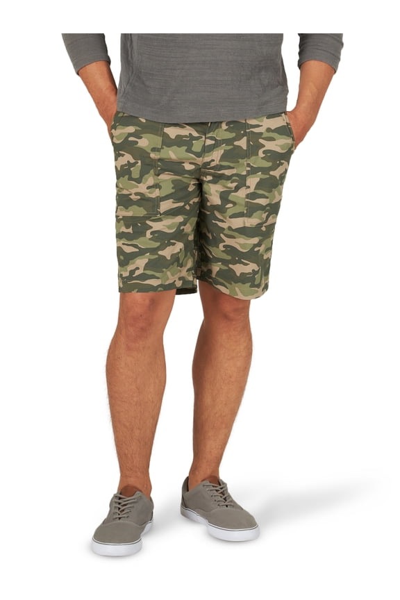 Men's Synthetic Flat Front Short