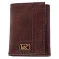thumbnail image 1 of Lee  Pebble Grain Trifold Wallet with Logo (Men), 1 of 4
