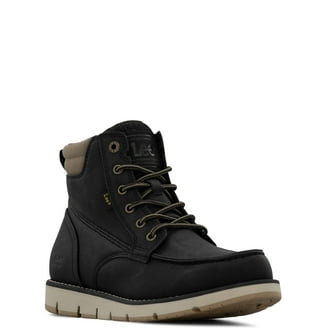 Lee Mens Roman Chelsea Moc Toe Boots Shoes - Walmart.com