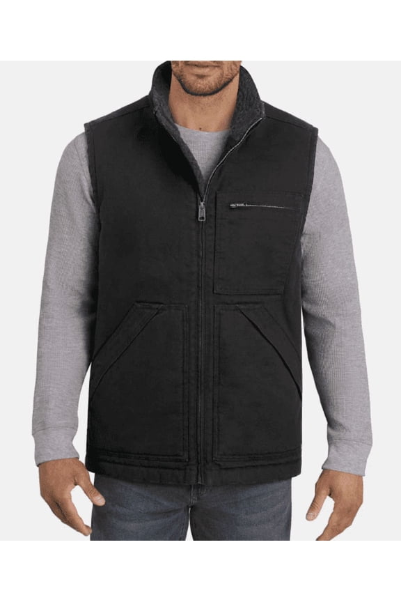Men's Workwear Vest Black XXL