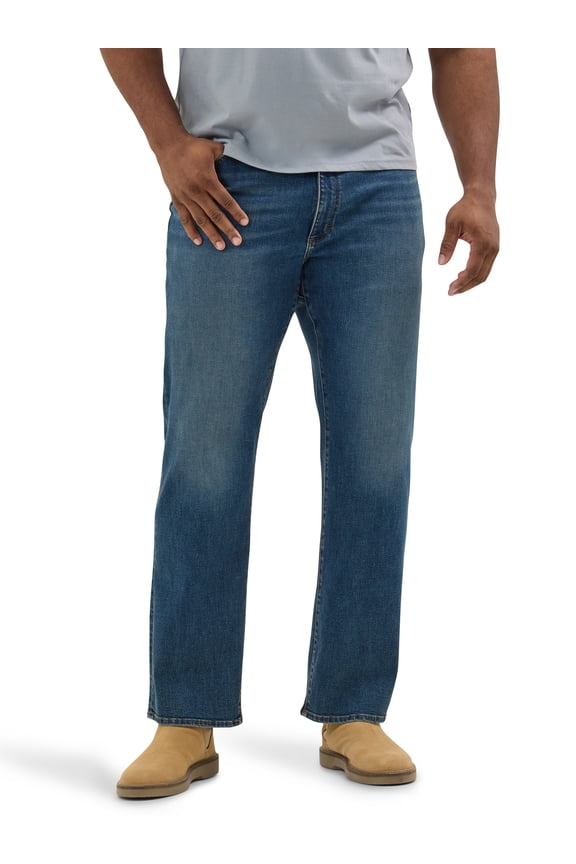 ® Men's and Big Men's Extreme Motion Relaxed Straight Leg Jean