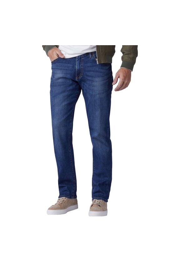 Men’s and Big Men’s Extreme Motion Straight Fit Tapered Leg Jeans