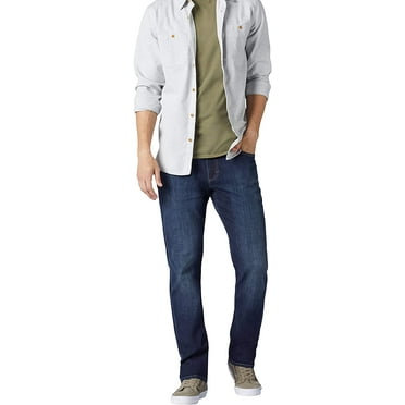 Lee Men’s and Big Men’s Extreme Motion Straight Fit Tapered Leg Jeans