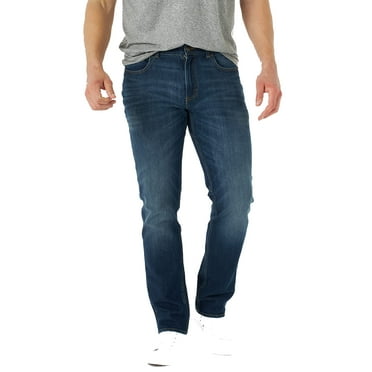 Lee Mens Extreme Motion Bi-Stretch Straight Fit Tapered Leg Jean 33W x 34L Bucket