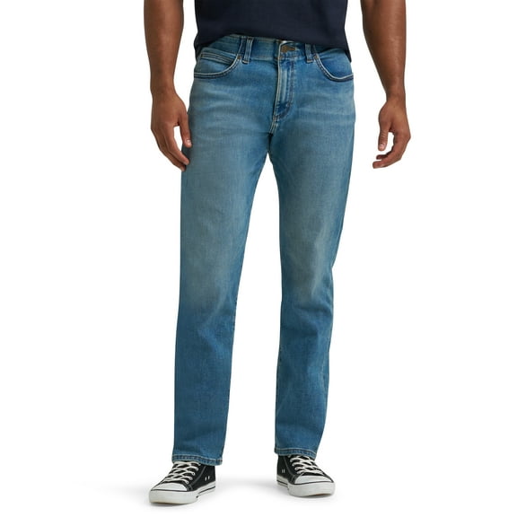 Lee Men’s and Big Men’s Extreme Motion Straight Fit Tapered Leg Jeans