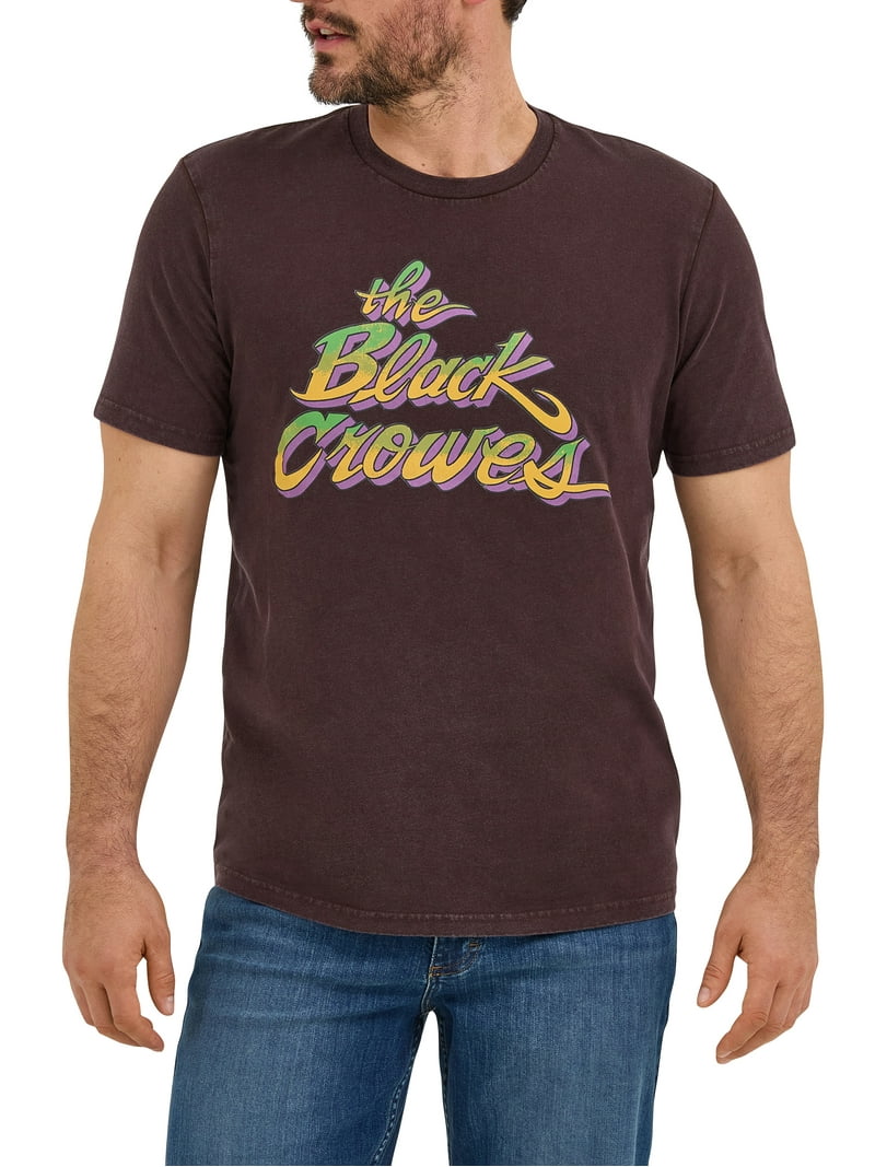 Lee® Mens Short Sleeve Black Crowes Graphic Tee, (S-3XL) - Walmart.com