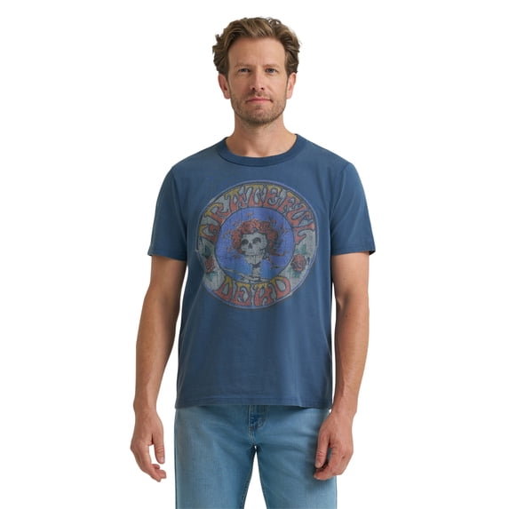 Lee® Men's Short Sleeve Grateful Dead Graphic Band Tee, Sizes S-3XL