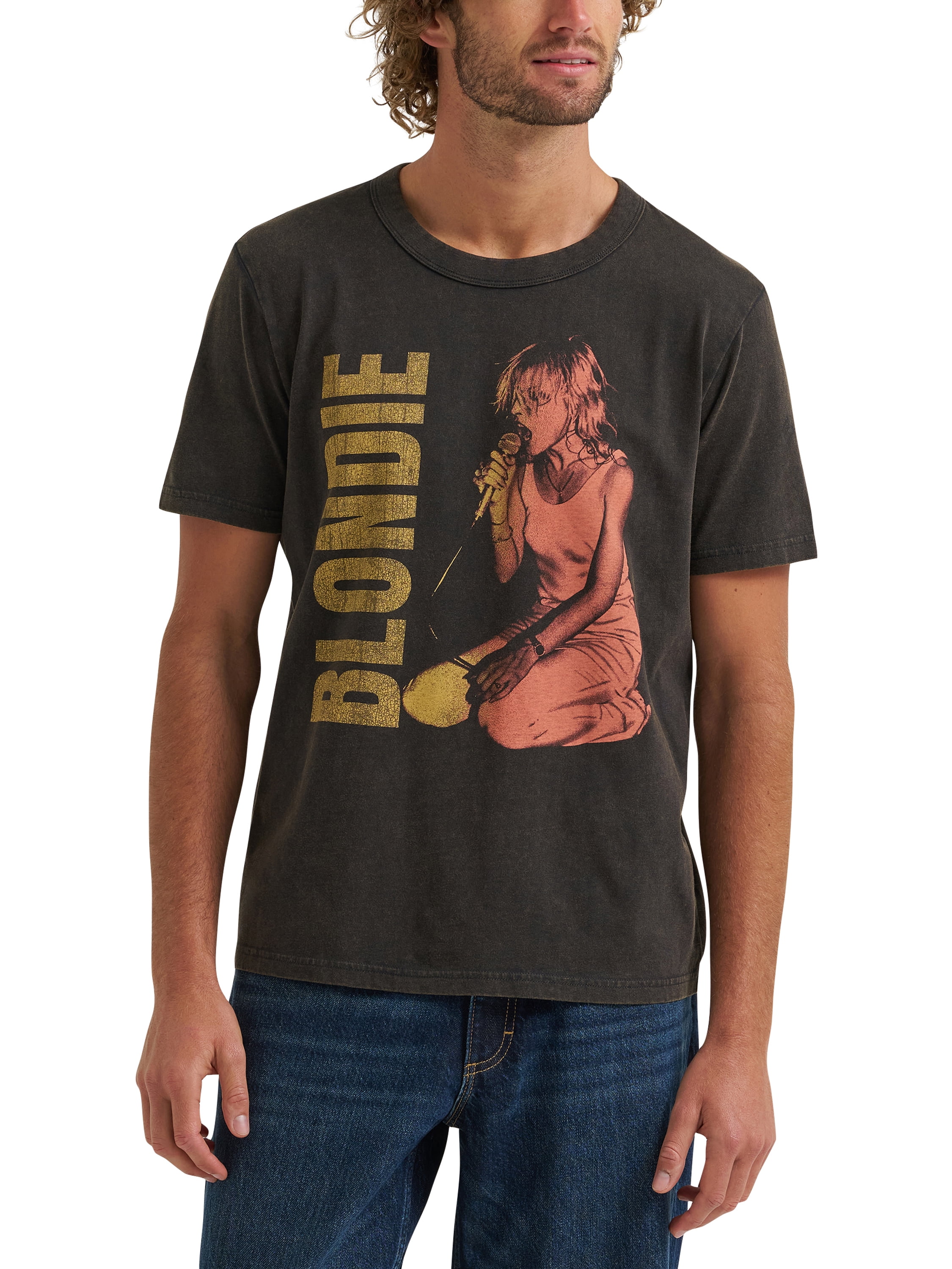 Lee® Men's Short Sleeve Blondie Graphic Band Tee, Sizes S-3XL