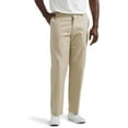 thumbnail image 1 of Lee Men's Total Freedom Stretch Relaxed Fit Flat Front Pant, Sand, 42W x 30L, 1 of 5