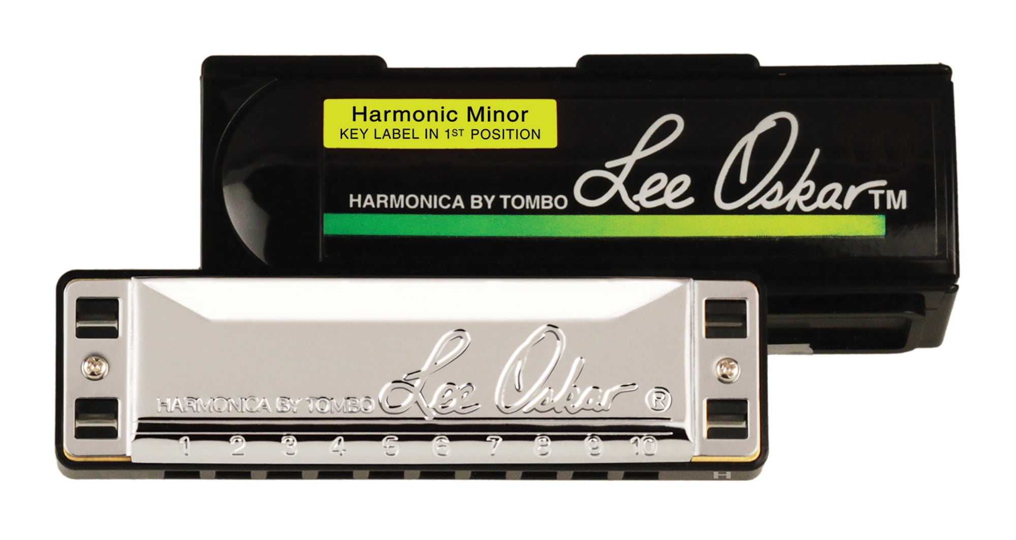 Lee Oskar Harmonic Minor Harmonica Key of B