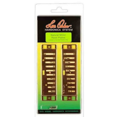 Lee Oskar Natural Minor Reed Plate Set - Key of Dm