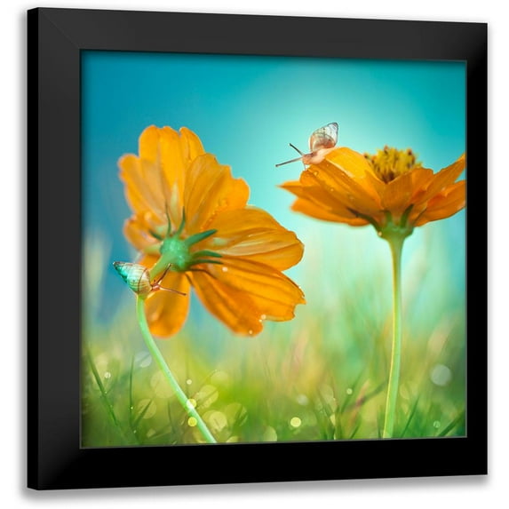Lee, Peiling 12x12 Black Modern Framed Museum Art Print Titled - Play Time!