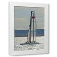 thumbnail image 1 of Lee Peterson 13x18 White Modern Wood Framed Wall Art Titled - Americas Cup II, 1 of 5