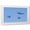 thumbnail image 1 of Lee Peterson 18x13 White Modern Wood Framed Wall Art Titled - Air Show III, 1 of 5